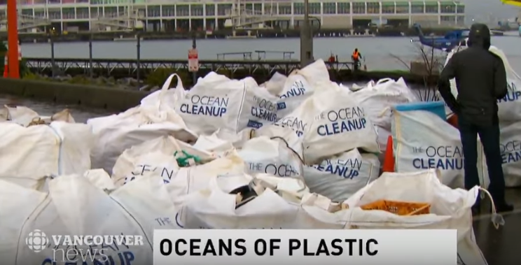 60 bags of ocean garbage brought to docks in Vancouver